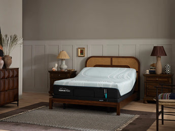 Tempur-Pedic ProAdapt® 12" Medium Mattress - undressed bed view