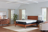 Tempur-Pedic Adapt® 11" Medium Hybrid Mattress - flat view, three-quarter view