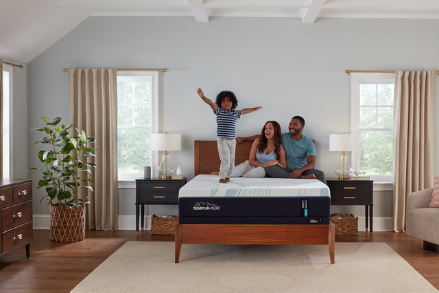 Tempur-Pedic Adapt® 11" Medium Mattress - adjustable base pairing, lifestyle view