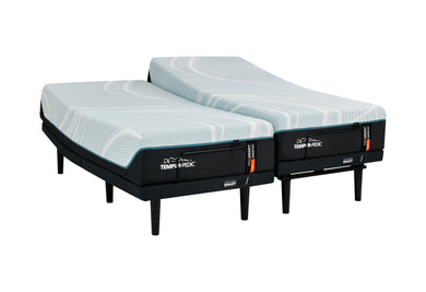 Tempur-Pedic ProAdapt® 12" Firm Mattress - adjustable base pairing, three-quarter view