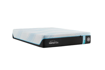 Tempur-Pedic ProBreeze® Medium Mattress - flat view, three-quarter view