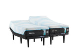 Tempur-Pedic ProBreeze® Medium Mattress - adjustable base pairing, three-quarter view