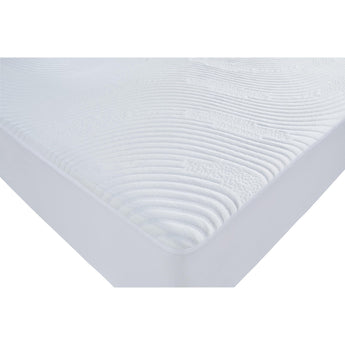 Sierra Sleep Extra Cooling Protector Twin XL Mattress Protector, corner detail closeup