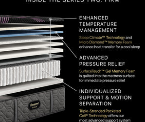 Beautyrest Black® Series Two 14.25" Firm Mattress