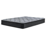 Sierra Sleep Comfort Plus Mattress, angled corner view of the quilted diamond tufted cover