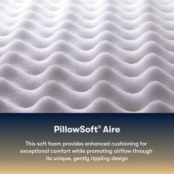 Serta Perfect Sleeper Cascade Canyon Plush 13.5" Mattress - PillowSoft Aire foam detail