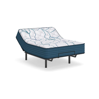 Sierra Sleep Limited Edition Plush 3.0 Mattress, on adjustable base