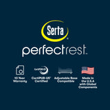 Serta Perfect Morning Fountains Plush Pillow Top 16" Mattress - warranty and certifications