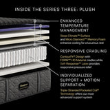 Beautyrest - Mattress Overstock | Mattress Store | Kentucky - Beautyrest Black® Series Three 15.25" Plush Hybrid Mattress