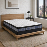 Jamison Wellington 8 Pillowtop mattress on wood platform, Mattress Overstock Kentucky