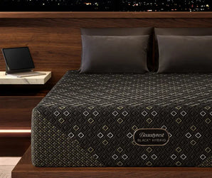 Beautyrest Black® Hybrid Series Five XCS 15" Plush Mattress
