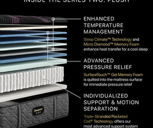 Beautyrest Black® Series Two 15.25" Plush Mattress
