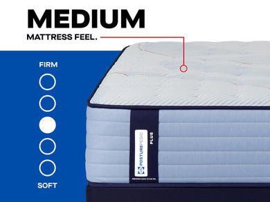 Sealy Posturepedic® Plus Plainfield 14" Medium Mattress