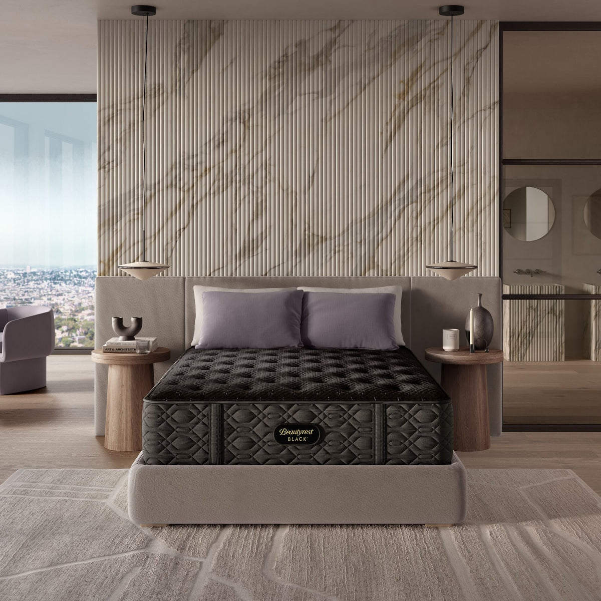 Beautyrest - Mattress Overstock | Mattress Store | Kentucky - Beautyrest Black® Series Three 15.25" Medium Mattress
