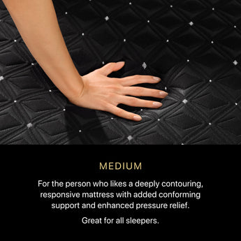 Beautyrest - Mattress Overstock | Mattress Store | Kentucky - Beautyrest Black® Series Three 15.75" Medium Hybrid Mattress