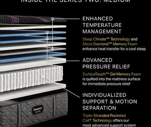 Beautyrest Black® Series Two 15.5" Medium Mattress